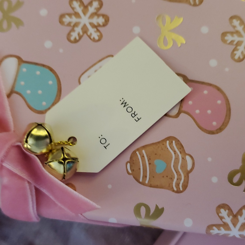 ROSE QUARTZ & Gold Bead Handmade Healing Stretch Bracelet Christmas Gift In Box - Picture 4 of 8